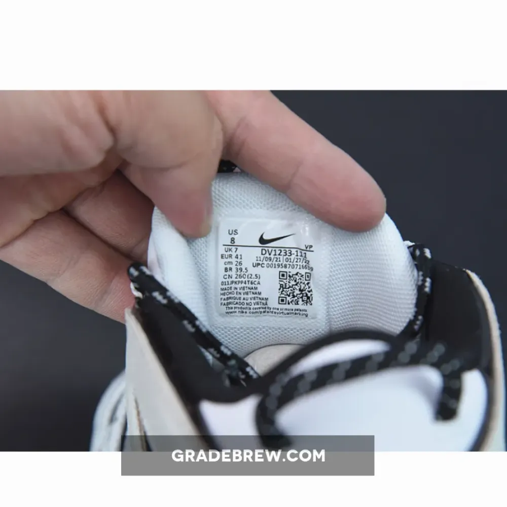 Nike Air More Uptempo Gradient Midsoles White/Total Orange/Green DV1233-111