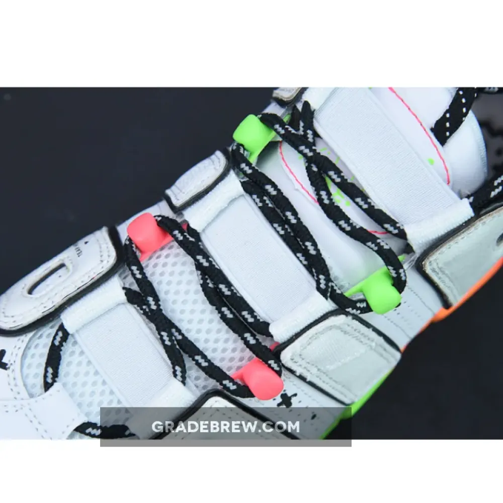 Nike Air More Uptempo Gradient Midsoles White/Total Orange/Green DV1233-111