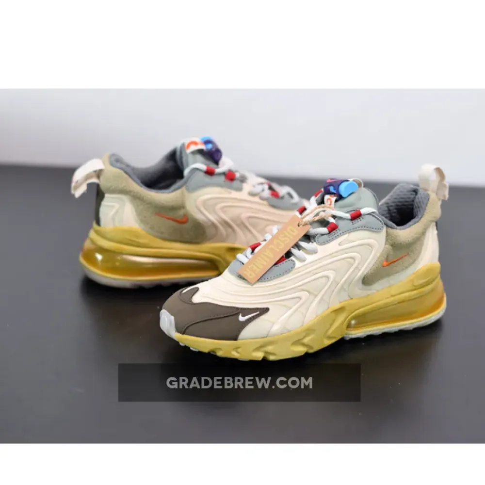 Nike Air Max 270 React Cactus Trails Gold/Sail/Red CT2864-200