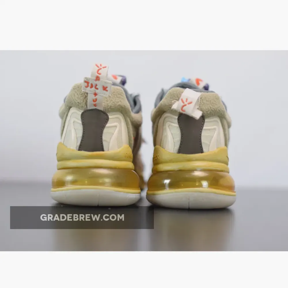 Nike Air Max 270 React Cactus Trails Gold/Sail/Red CT2864-200