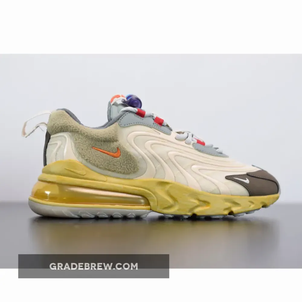 Nike Air Max 270 React Cactus Trails Gold/Sail/Red CT2864-200