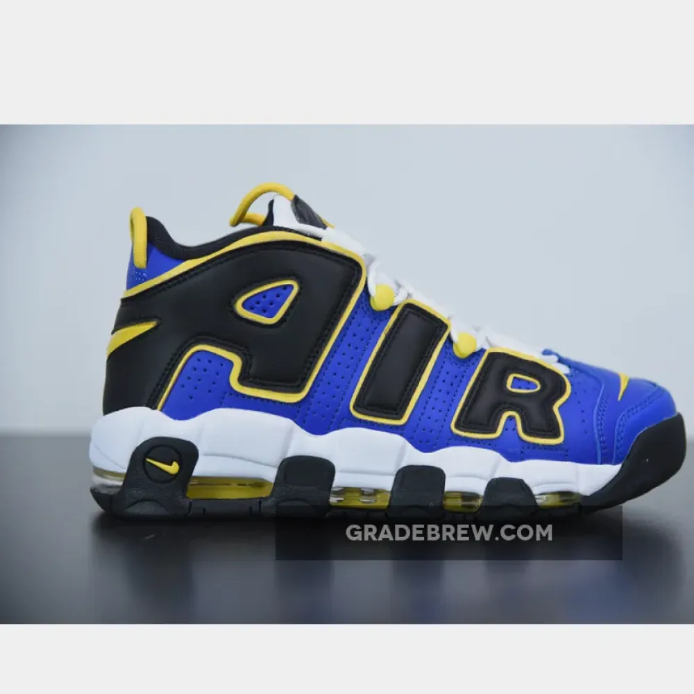 Nike Air More Uptempo Peace Blue/Yellow/White DC7300-400