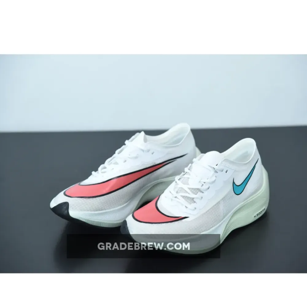 Nike ZoomX VaporFly NEXT% White/Blue/Orange AO4568-168