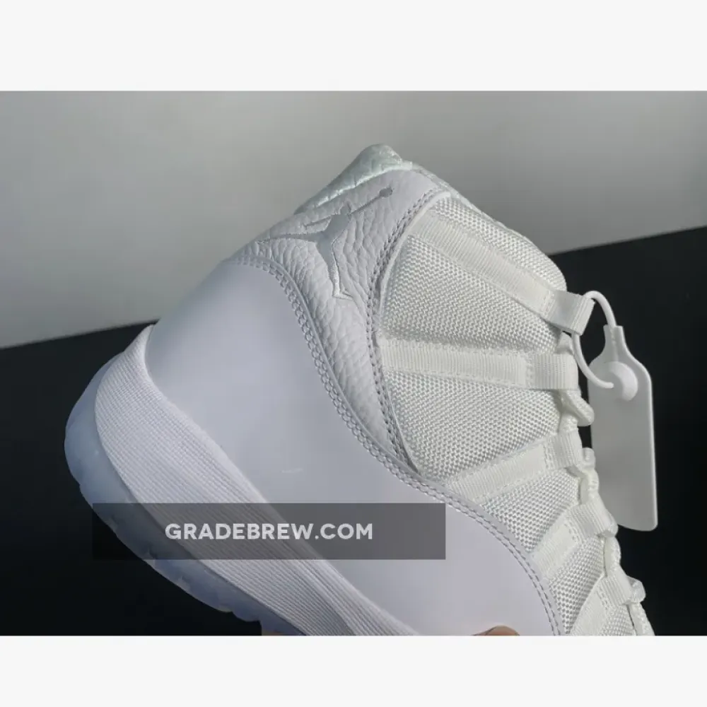 Nike Air Jordan 11 Silver Anniversary White/Metallic Silver 408201-101
