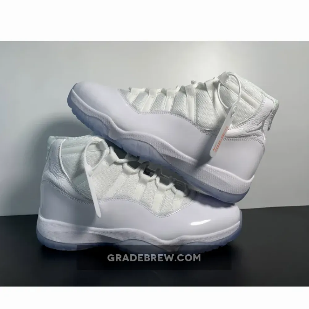 Nike Air Jordan 11 Silver Anniversary White/Metallic Silver 408201-101