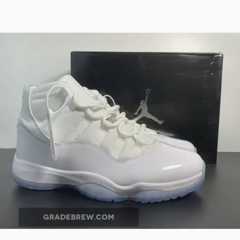 Nike Air Jordan 11 Silver Anniversary White/Metallic Silver 408201-101