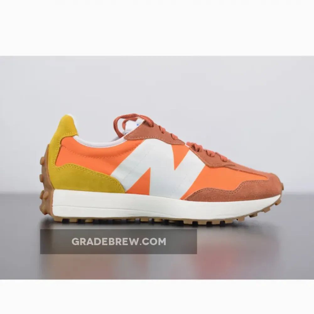 New Balance 327 Colorful White/Orange/Yellow MS327CLA