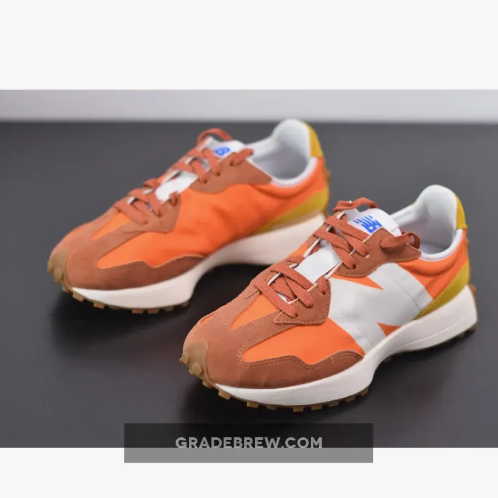 New Balance 327 Colorful White/Orange/Yellow MS327CLA