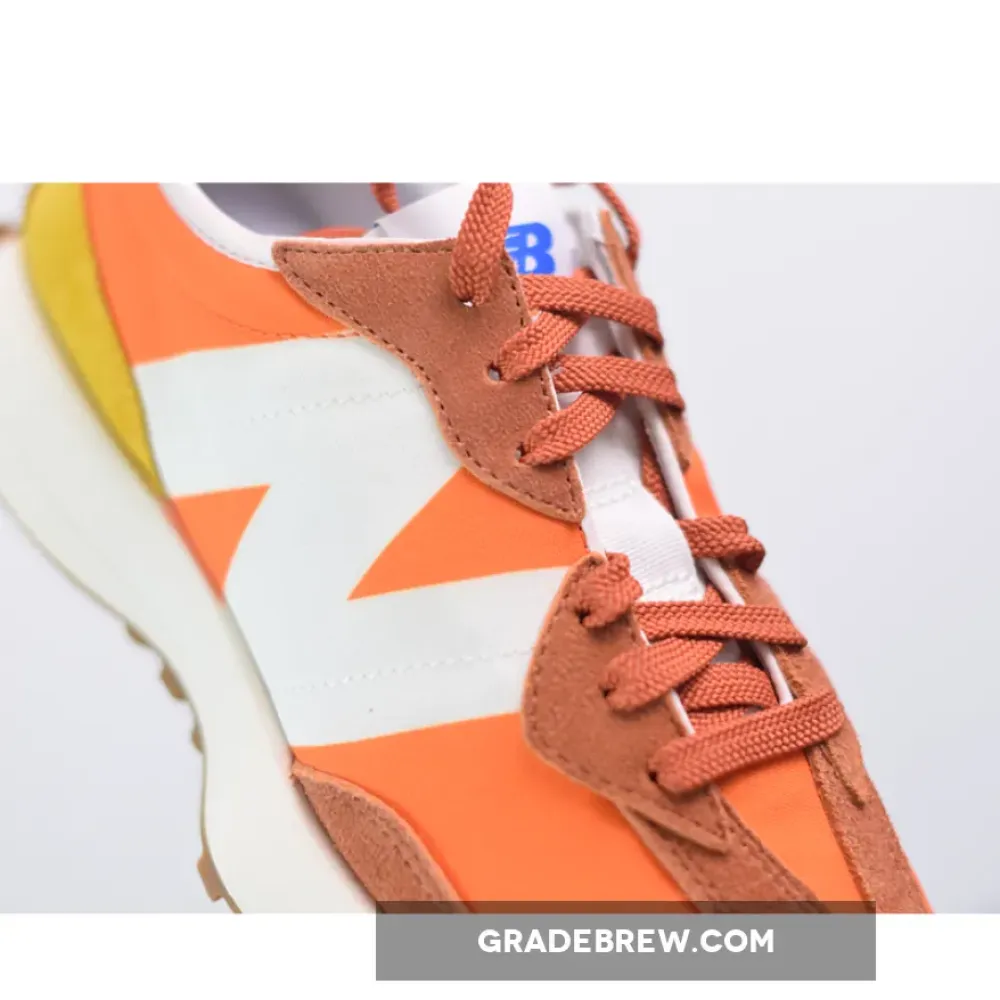 New Balance 327 Colorful White/Orange/Yellow MS327CLA