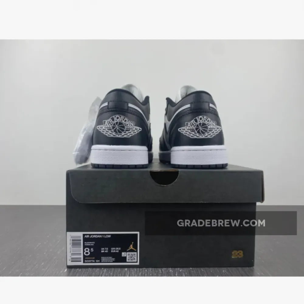 Nike Air Jordan 1 Low Panda Black/White/Gray DC0774-101