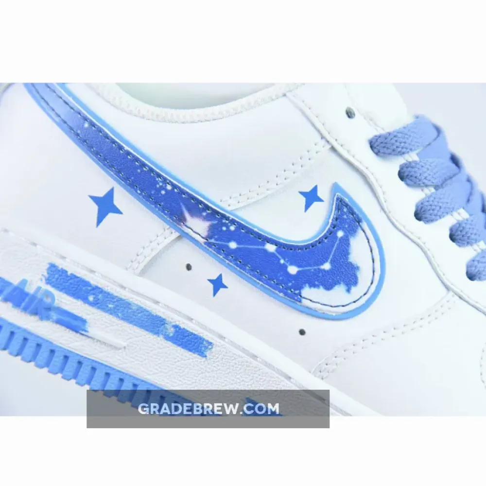 Nike Air Force 1 Low Custom White/Blue/Light Blue