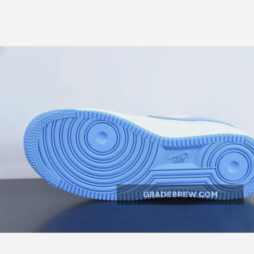 Nike Air Force 1 Low Custom White/Blue/Light Blue