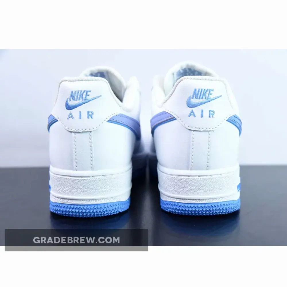 Nike Air Force 1 Low Custom White/Blue/Light Blue