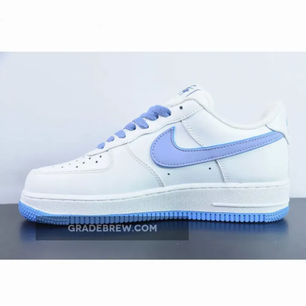 Nike Air Force 1 Low Custom White/Blue/Light Blue