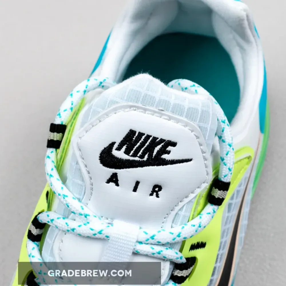 Nike Air Max 270 React SE Oracle Aqua/White-Green-Black CT1265-300