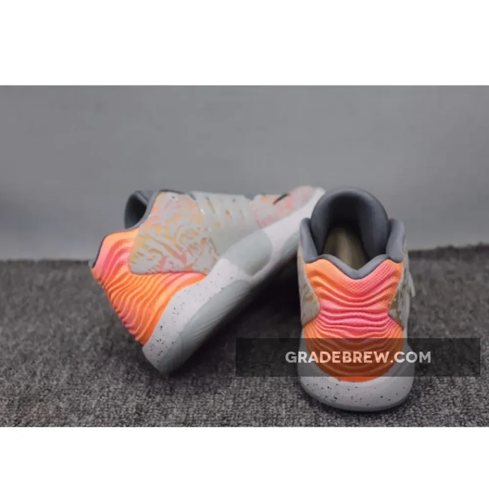Nike KD 14 Sunset Grey/Pink/Orange CW3935-003