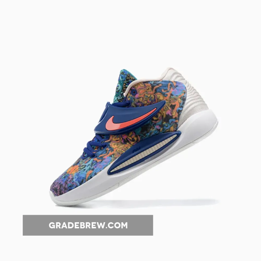 Nike KD 14 Deep Royal Blue/Pale Coral-Coconut Milk CW3935-400