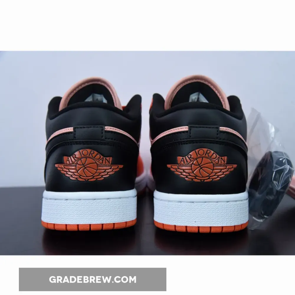 Nike Air Jordan 1 Low Orange Black  DM3379-600