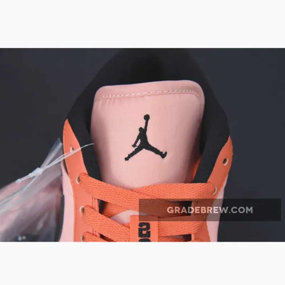 Nike Air Jordan 1 Low Orange Black  DM3379-600