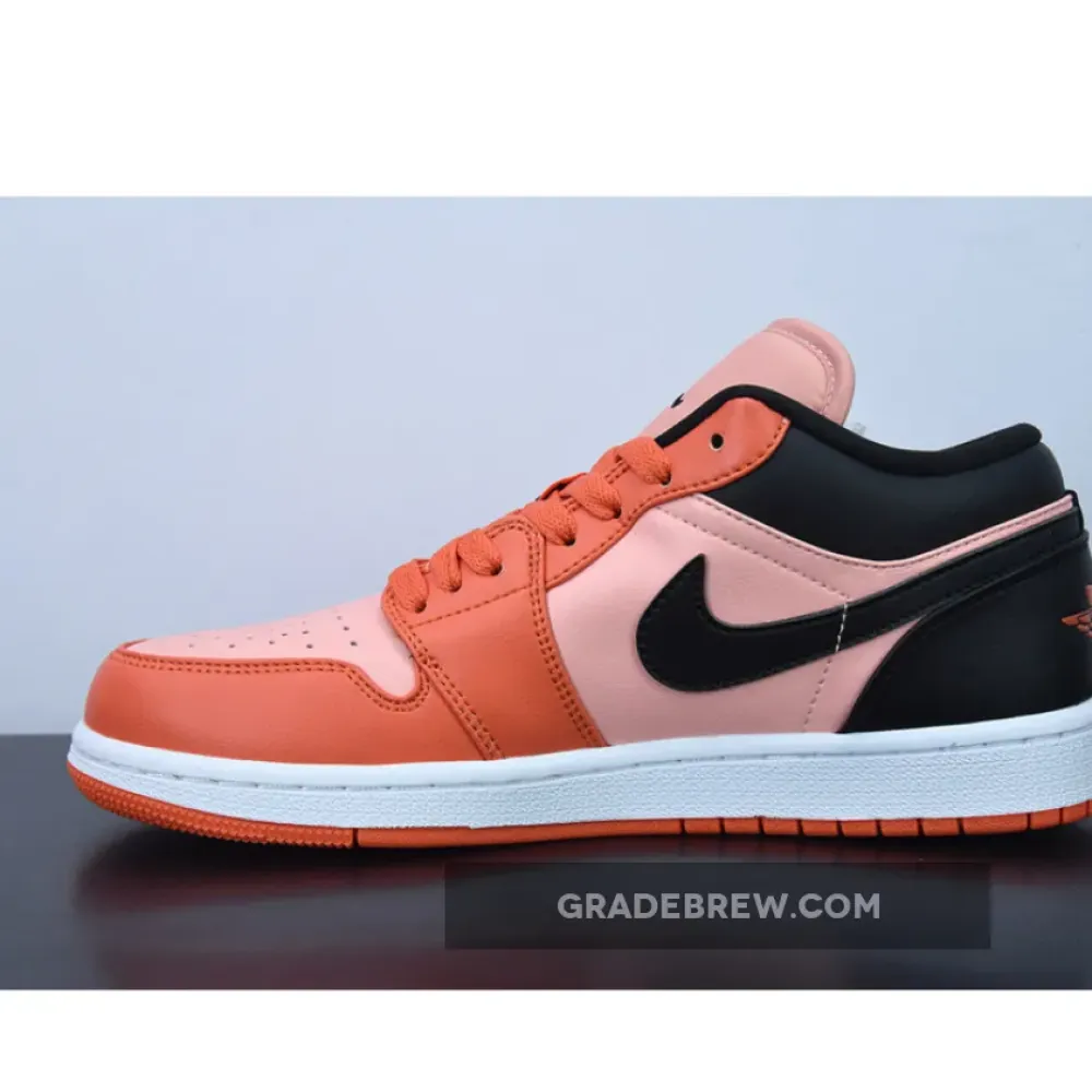 Nike Air Jordan 1 Low Orange Black  DM3379-600