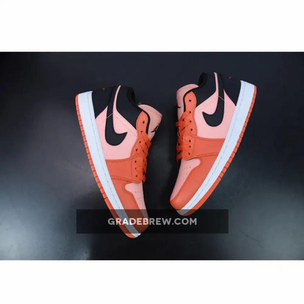 Nike Air Jordan 1 Low Orange Black  DM3379-600