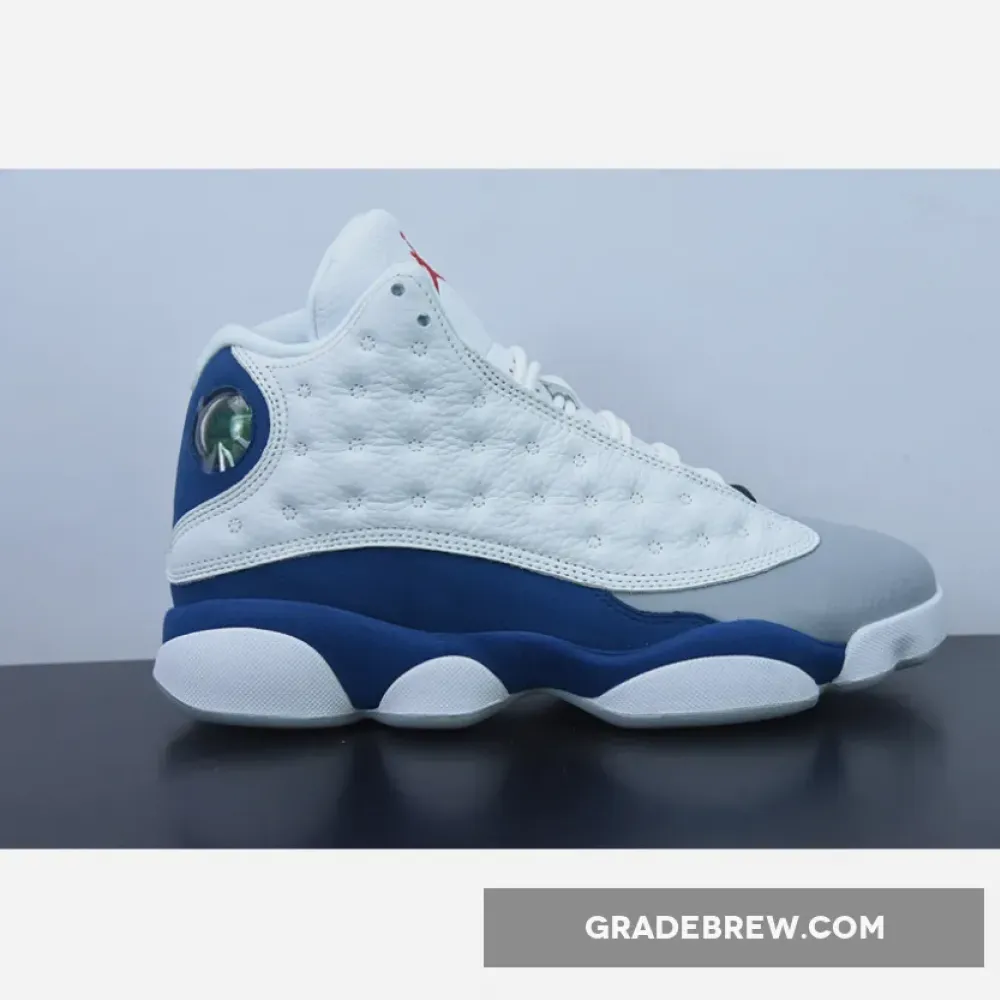 Air Jordan 13 White/French Blue/Red