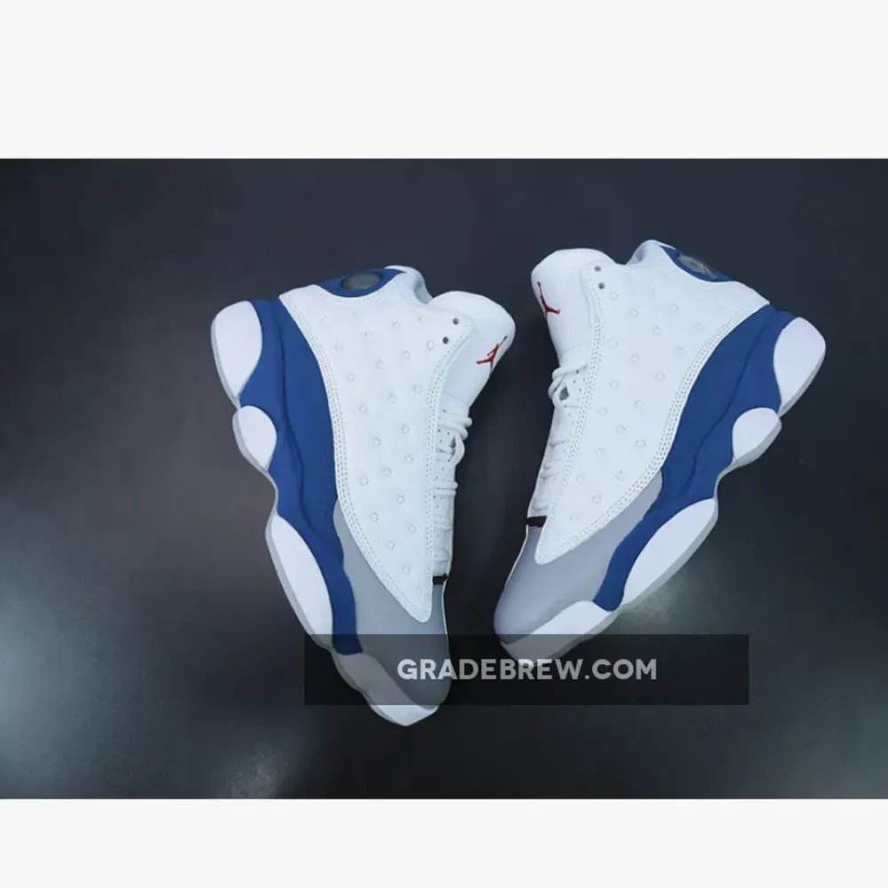 Air Jordan 13 White/French Blue/Red