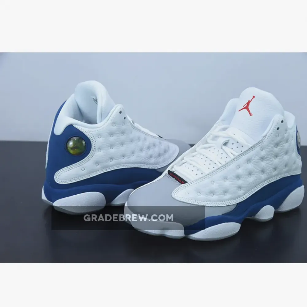 Air Jordan 13 White/French Blue/Red