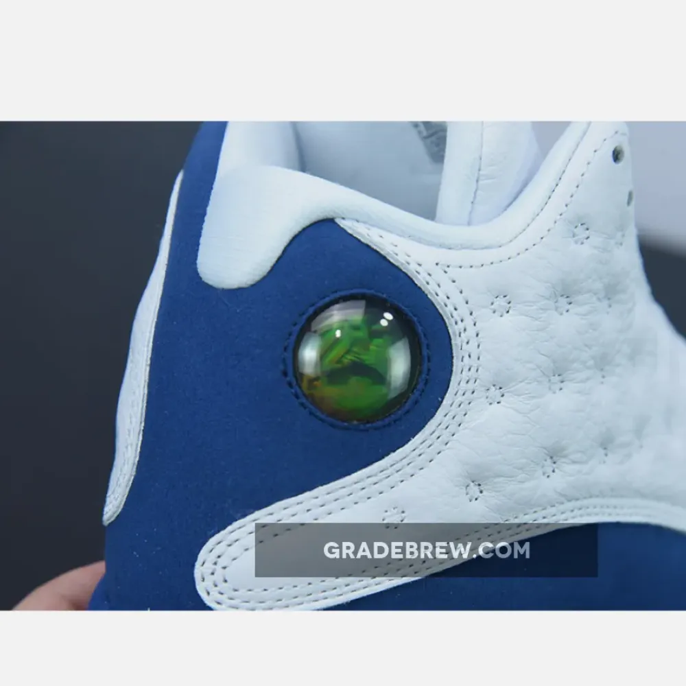 Air Jordan 13 White/French Blue/Red