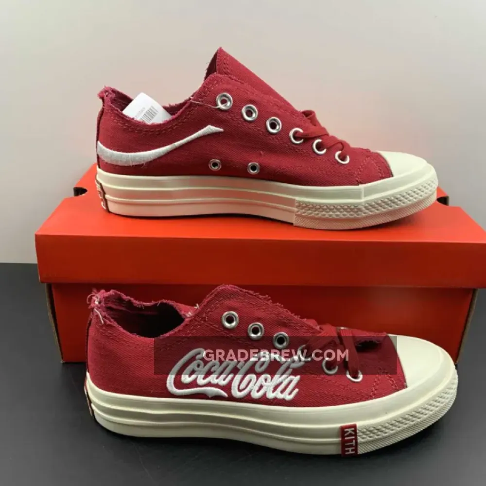 Coca Cola Chuck 70 Low Red/White  169838C