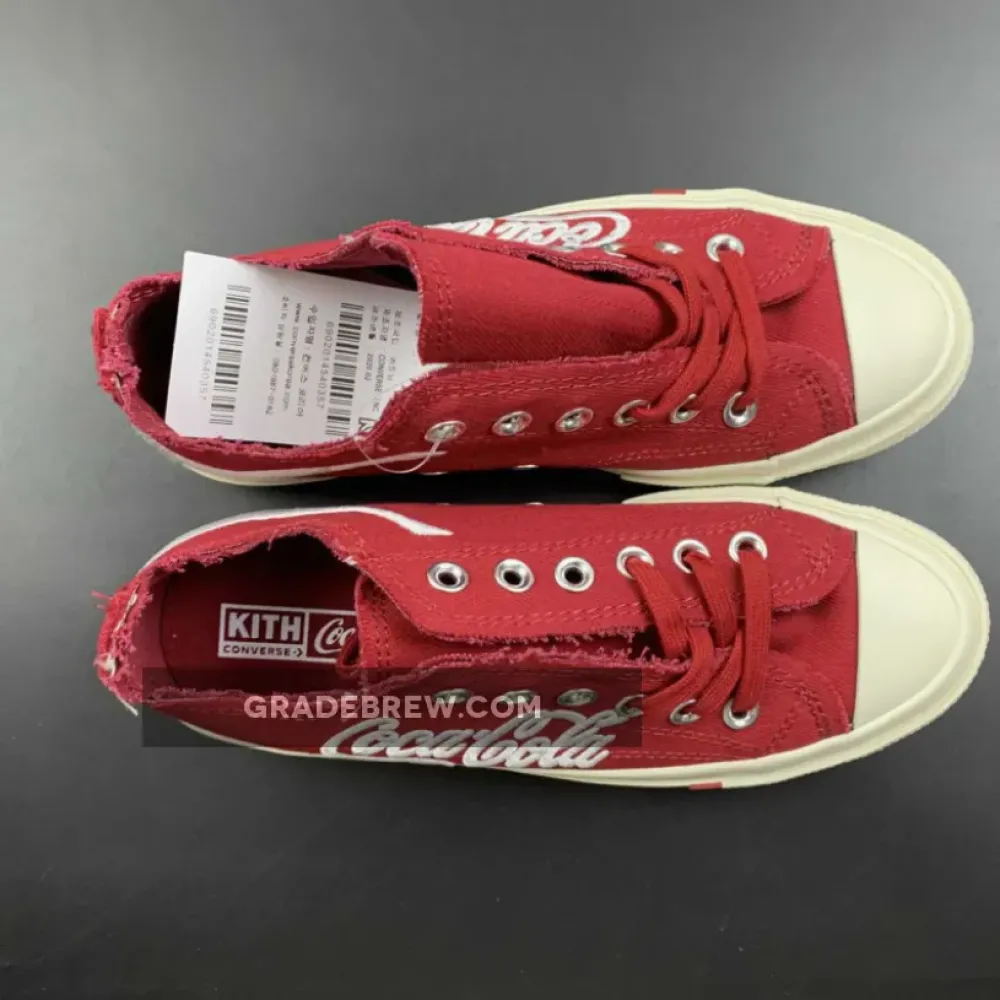 Coca Cola Chuck 70 Low Red/White  169838C