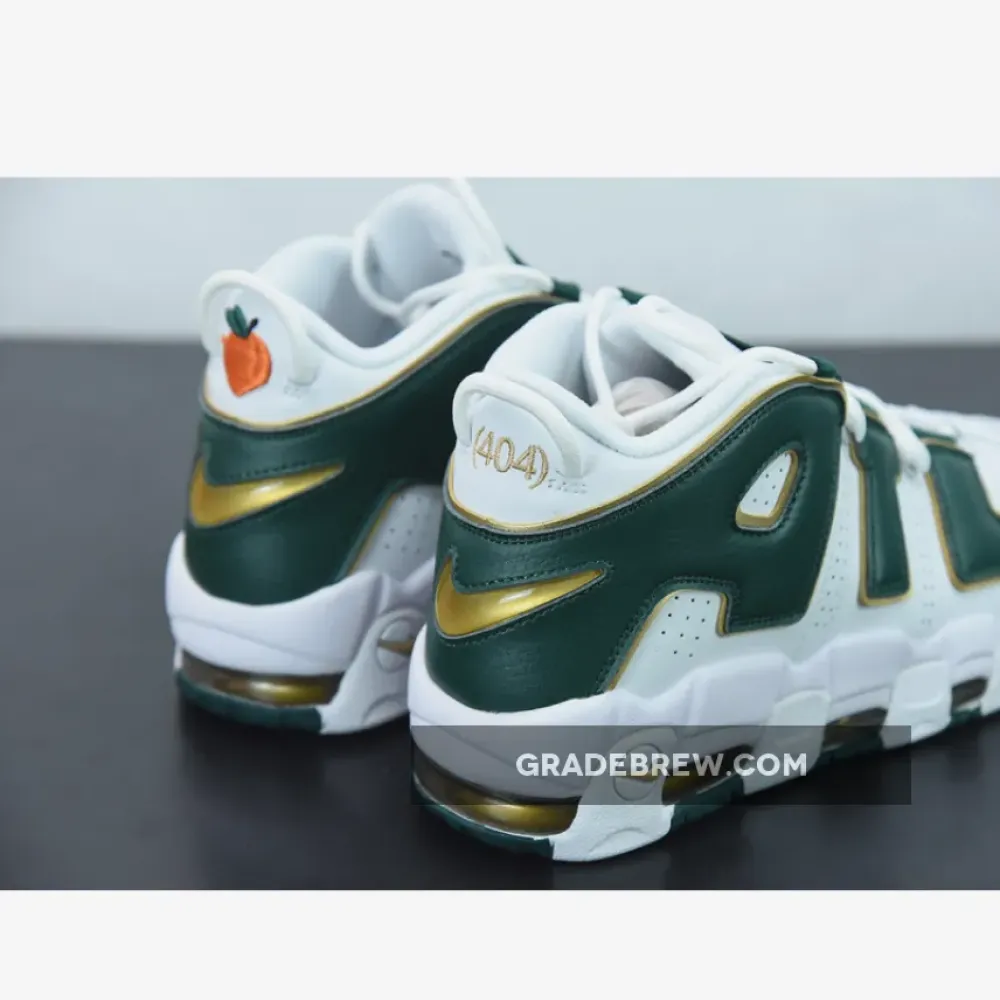 Nike Air More Uptempo ATL Metallic Gold/Gorge Green/White AJ3139-100