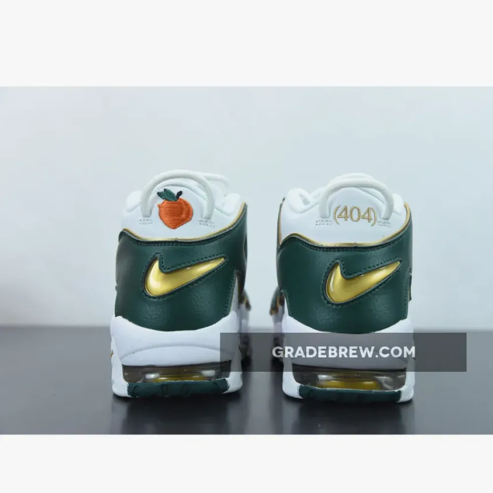 Nike Air More Uptempo ATL Metallic Gold/Gorge Green/White AJ3139-100