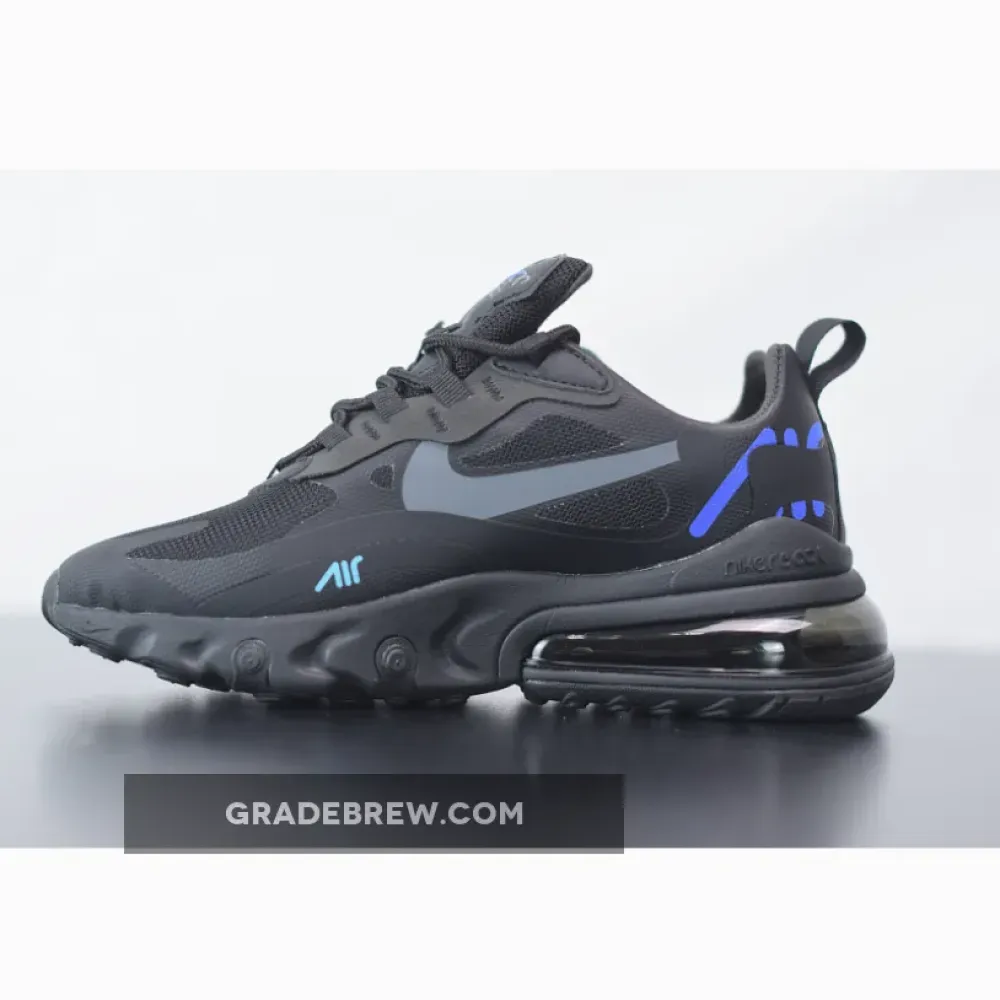 Nike Air Max 270 React Just Do It Blue/Black/Transparent CT2203-001