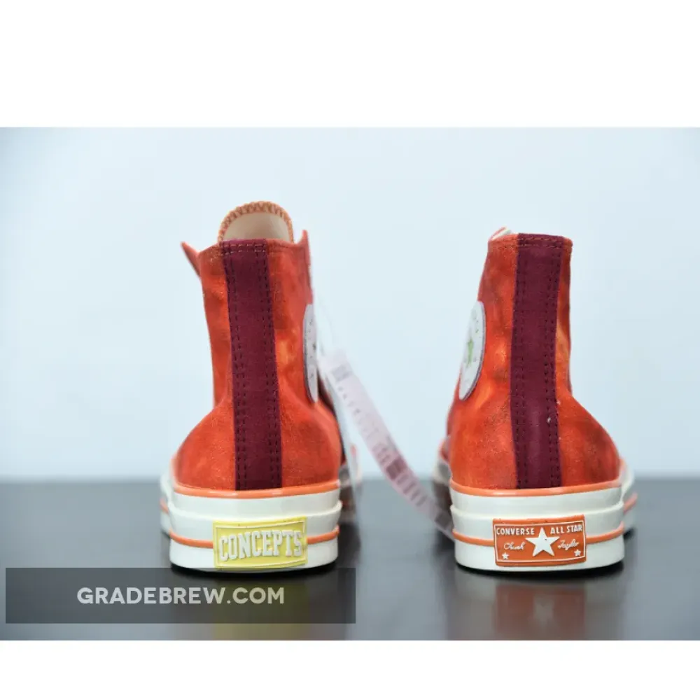 Concepts x Converse Chuck 70 Southern Flame Hi Orange/White/Yellow 170590C