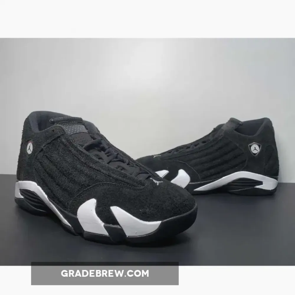Air Jordan 14 Panda Black/White/University Red 487471-016