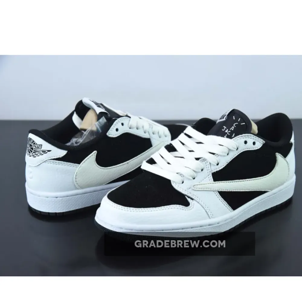 Nike Air Jordan 1 Low Sail Black White