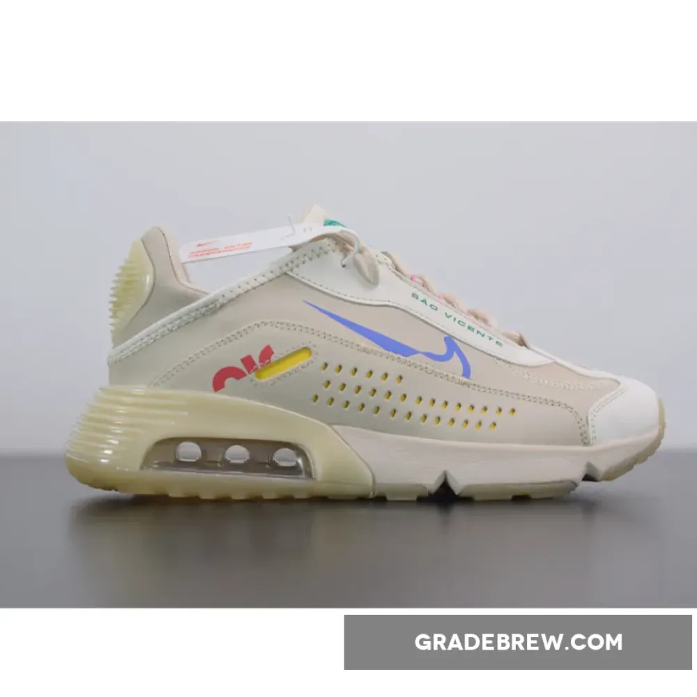 Nike Air Max 2090 Light Orewood Brown Blue/Pink/Silver CU9371-100