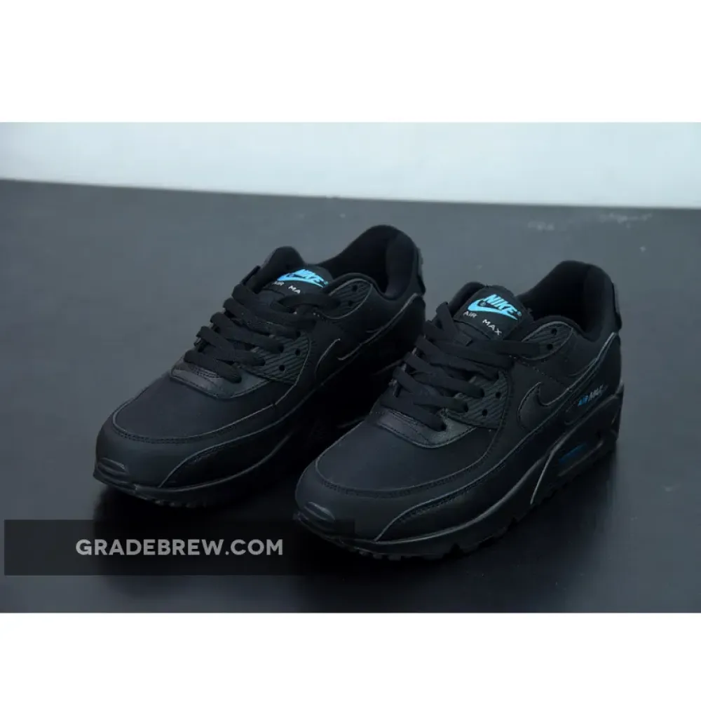 Nike Air Max 90 Triple Black Black/White/Grey CN8490-003