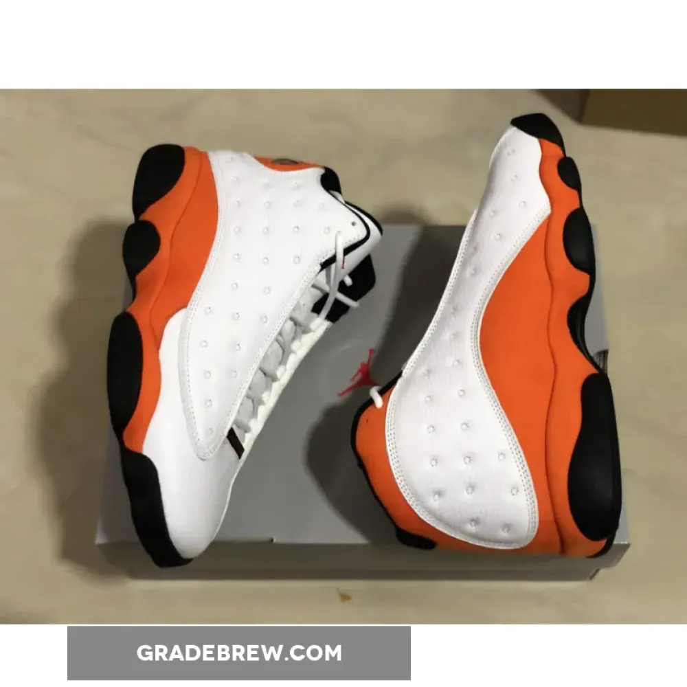 Air Jordan 13 Starfish Black-Starfish-White 414571-108