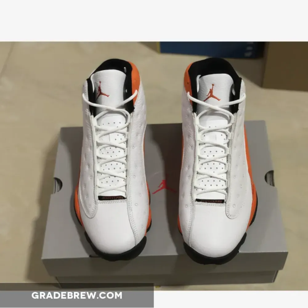 Air Jordan 13 Starfish Black-Starfish-White 414571-108