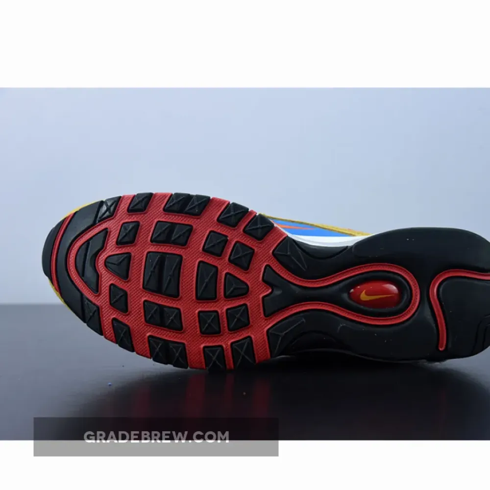Nike Air Max 97 SE Running Club Pollen/Blue-Red-Orange DH1085-700