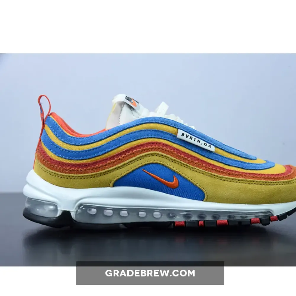 Nike Air Max 97 SE Running Club Pollen/Blue-Red-Orange DH1085-700