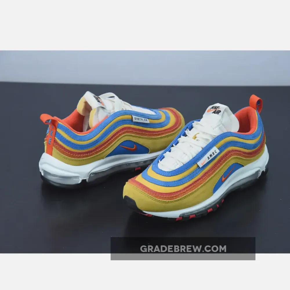 Nike Air Max 97 SE Running Club Pollen/Blue-Red-Orange DH1085-700