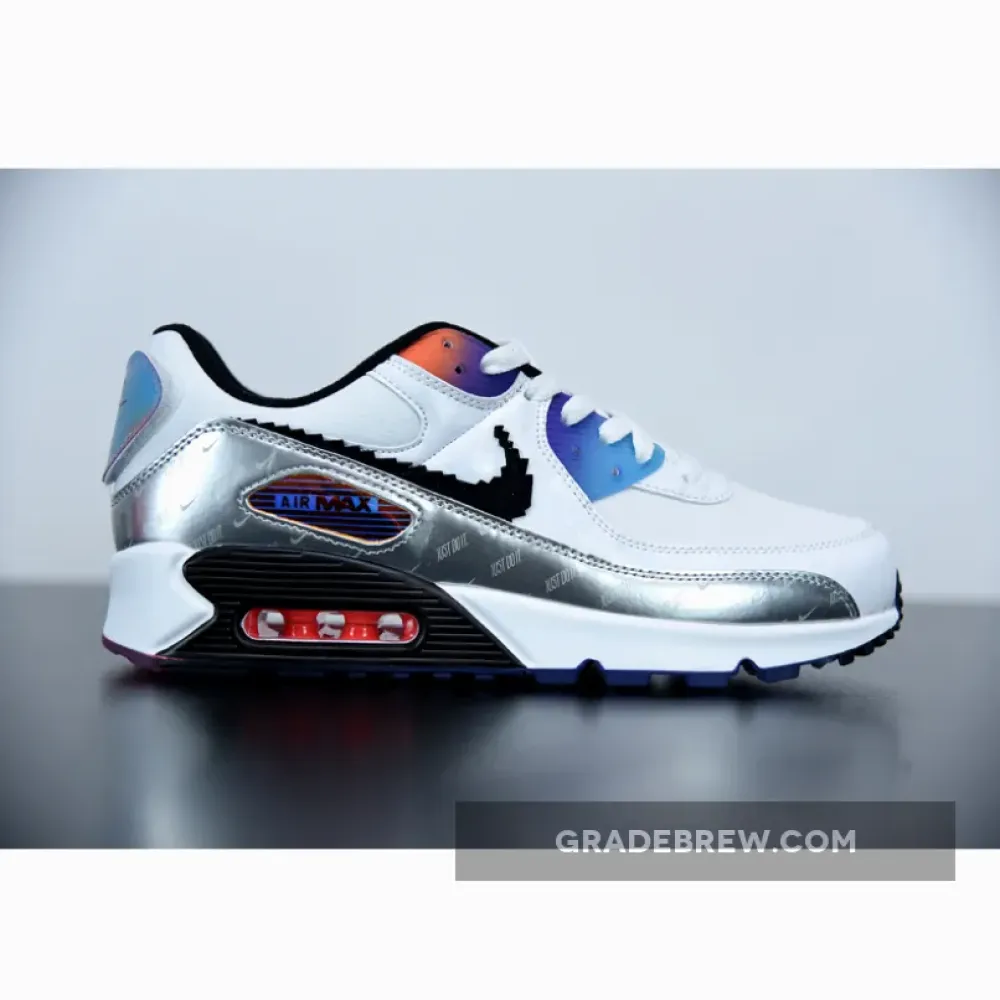 Nike Air Max 90 Have A Good Game Silver/White/Purple DC0832-101