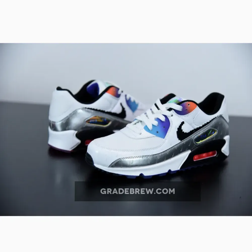 Nike Air Max 90 Have A Good Game Silver/White/Purple DC0832-101