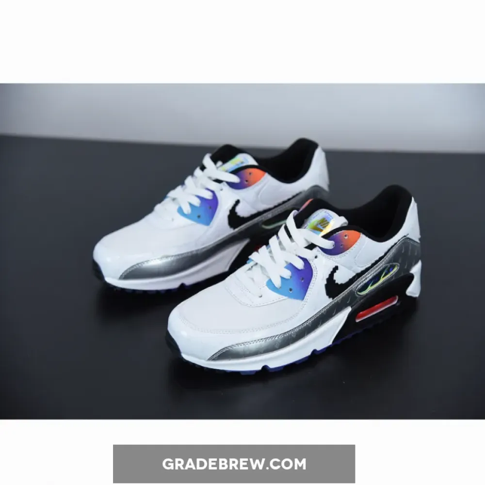 Nike Air Max 90 Have A Good Game Silver/White/Purple DC0832-101