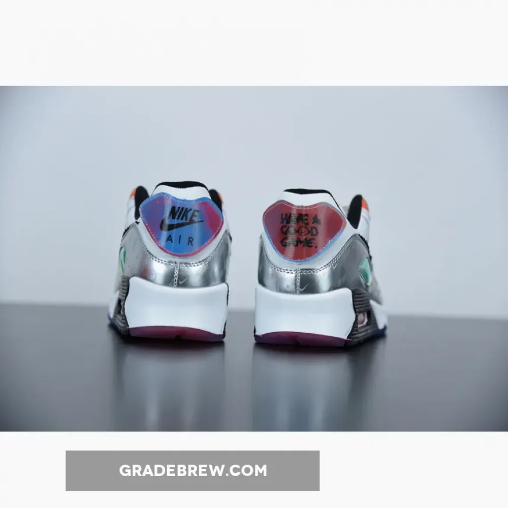 Nike Air Max 90 Have A Good Game Silver/White/Purple DC0832-101