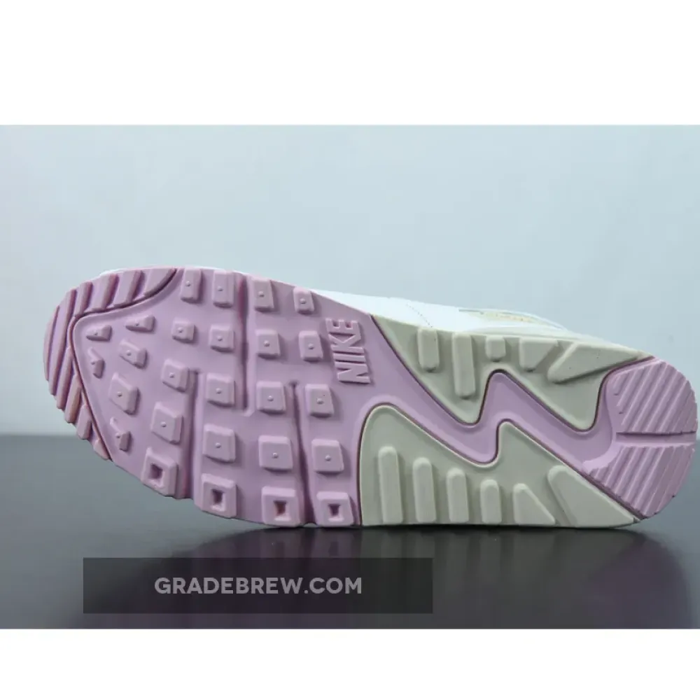 Nike Air Max 90 Summit White Light Orewood Brown/Pink CT1873-500