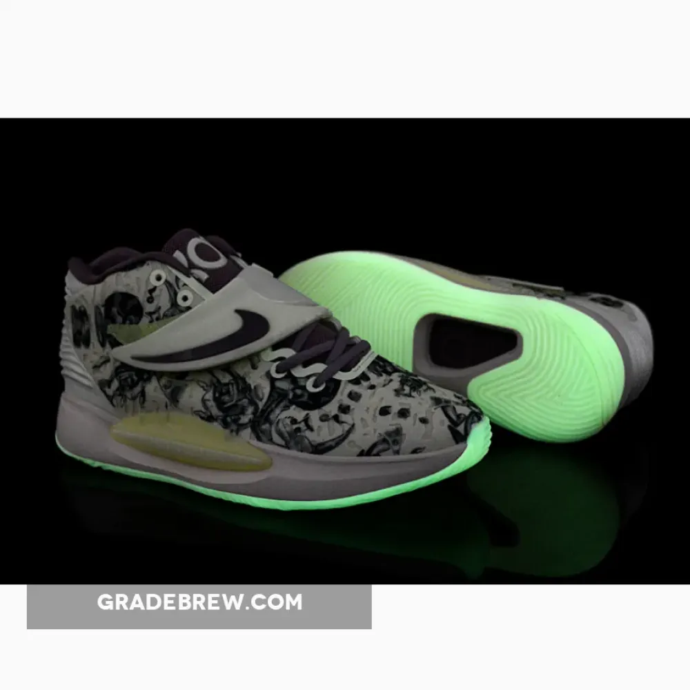 Nike KD 14 Surrealism Cream/Purple/Light Yellow CW3935-300